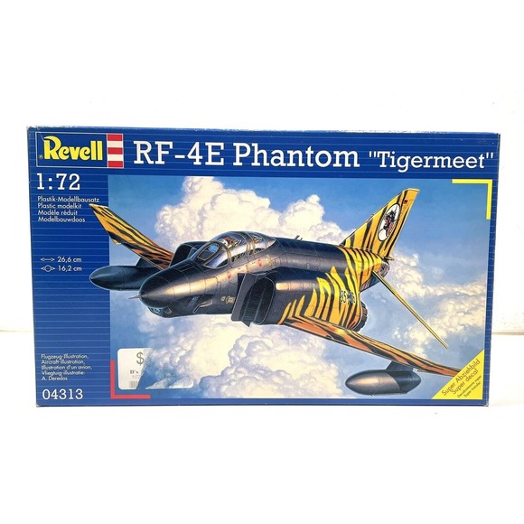 Revell RF-4E Phantom Tigermeet 1:72 Plastic Model Kit 04313 - Picture 1 of 6